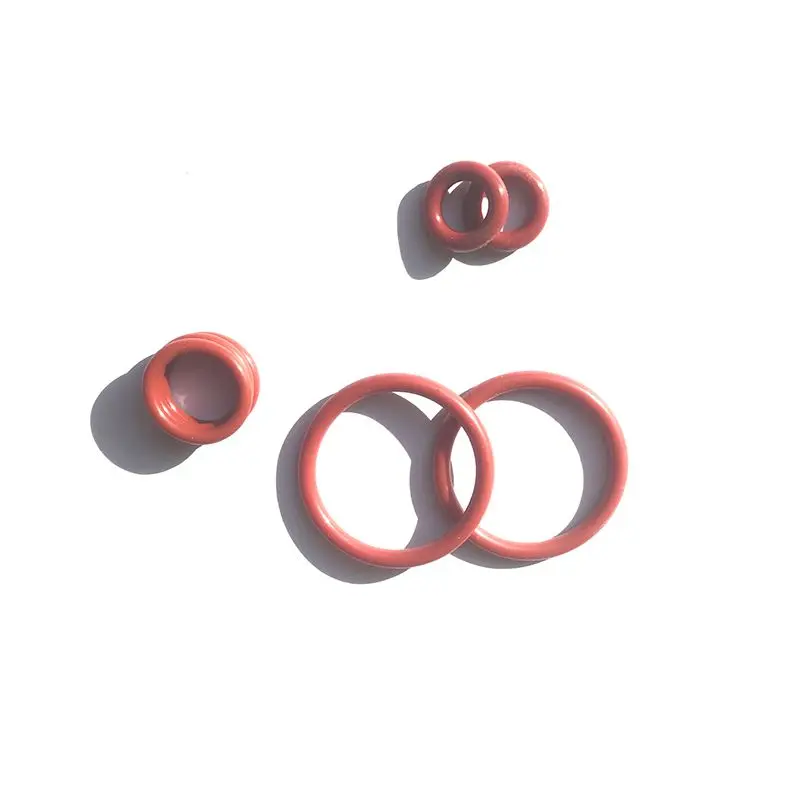VMQ 100/50/20 Red Silicone VMQ O Ring Gasket CS :1/1.5/2/2.5/3.1mm Waterproof Insulated Rubber Silicon Rings  Sealing