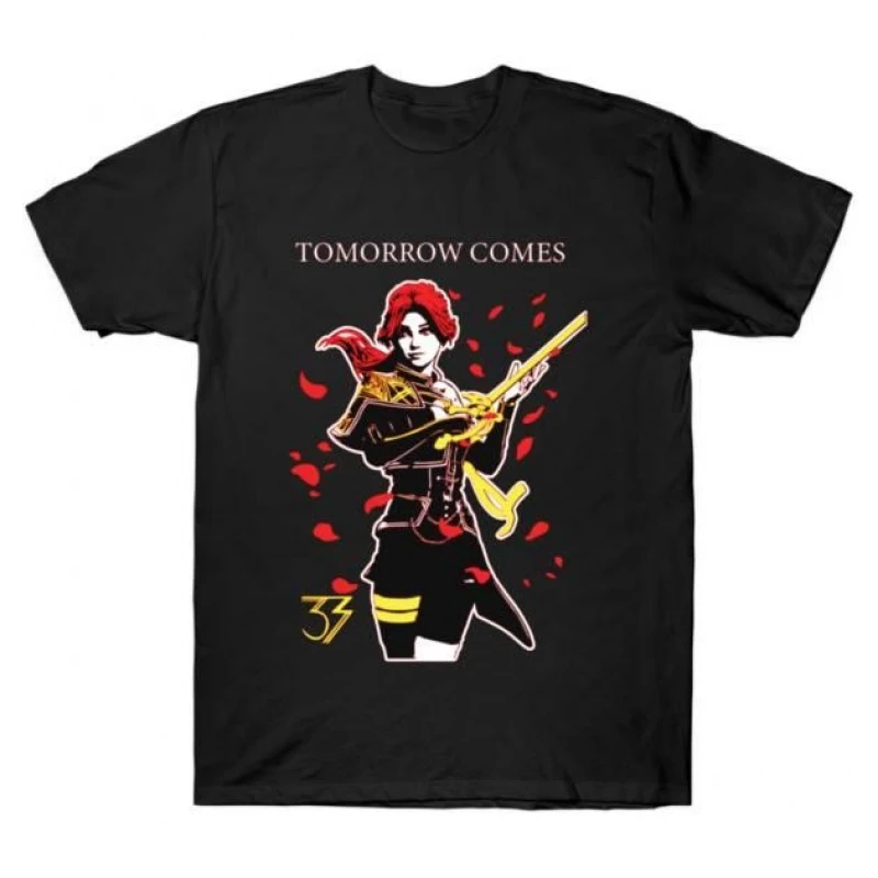 

Maelle 0427 Clair Obscur Expedition 33 Gift Clothes for gamer 100% cotton printed tee Short Sleeve Graphic T-Shirt All size tops