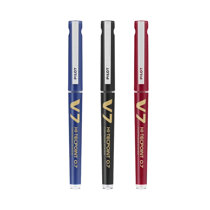5PCS Japan PILOT BXC-V7-BGD Direct-fluid-roller Pen  0.7mm Gel Pen Signing Pen Stable Writing