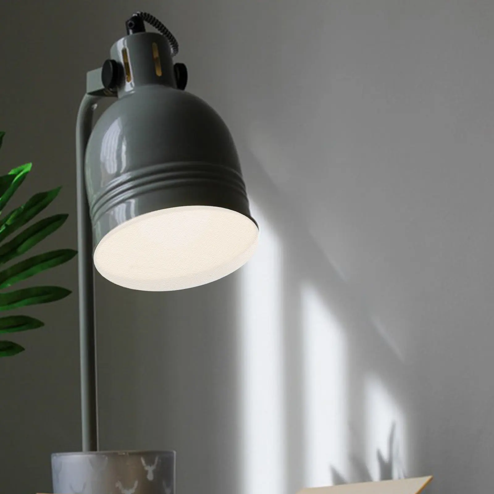 

2Pcs Children Anti-Dazzling Ceiling Light Shades High-Temperature Resistant Fabric Lampshade Diffuser Soft Light Cover Nursery