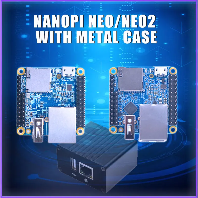 

NanoPi NEO / NEO2 512MB DDR3 RAM Allwinner H3 H5 Development Board