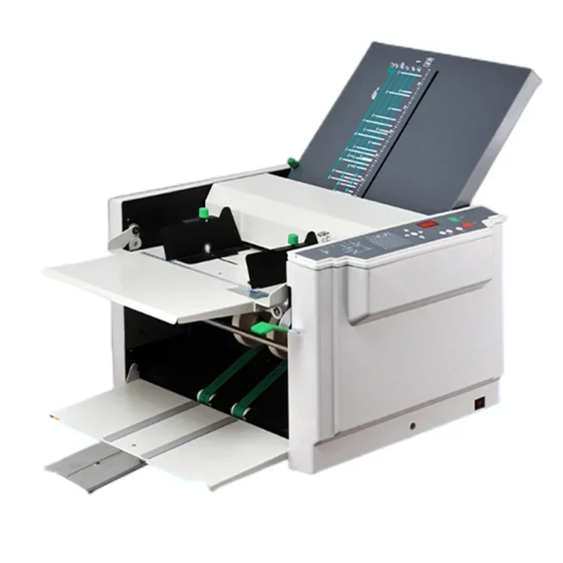 High-speed automatic folding equipment for coated paper: RD-299 Automatic Folding and Creasing Machine.