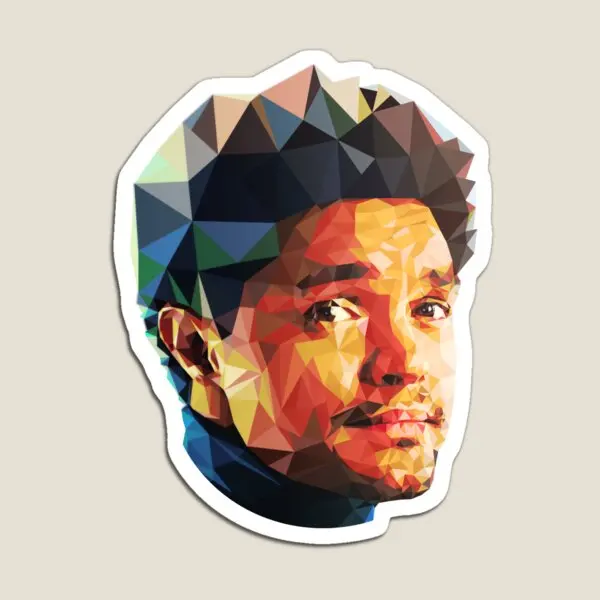 Comedian Trevor Noah  Magnet Stickers Toy Decor for Fridge Organizer Home Baby Refrigerator Magnetic  Colorful Holder Children