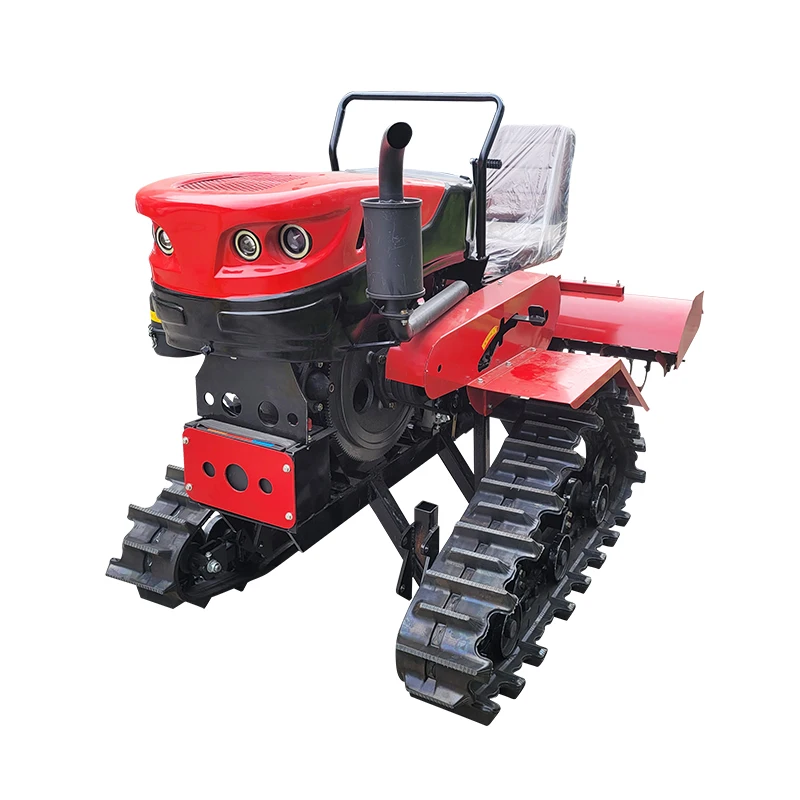 

Customized Small Multi-Functional Rotary Tiller, Crawler Type for Agricultural Tractor with Custom Attachments