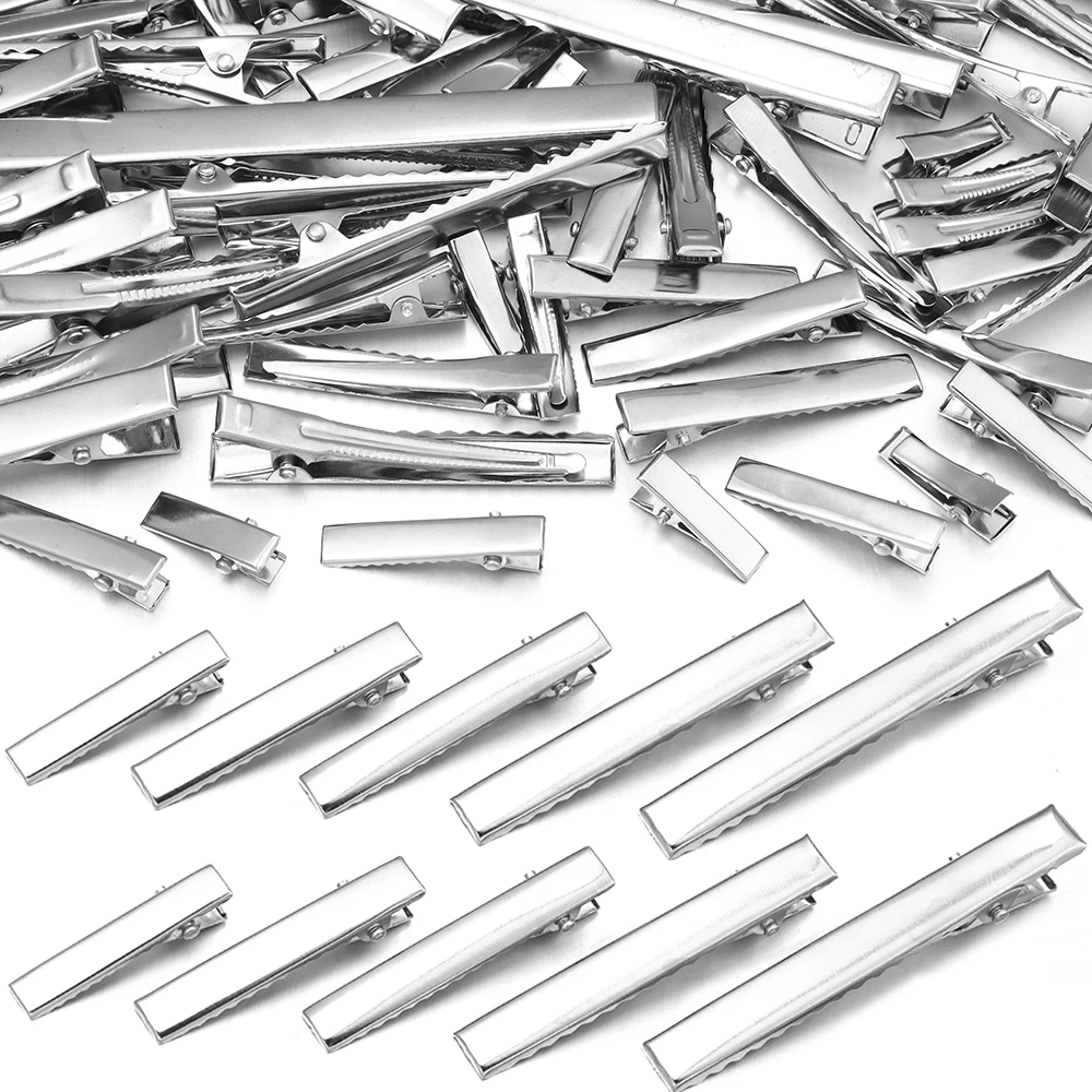 20-50pcs Metal Hair Clips Alligator Clips Hairpins Barrettes For DIY Jewelry Ornament Girls Women Hair Styling Tools Accessories