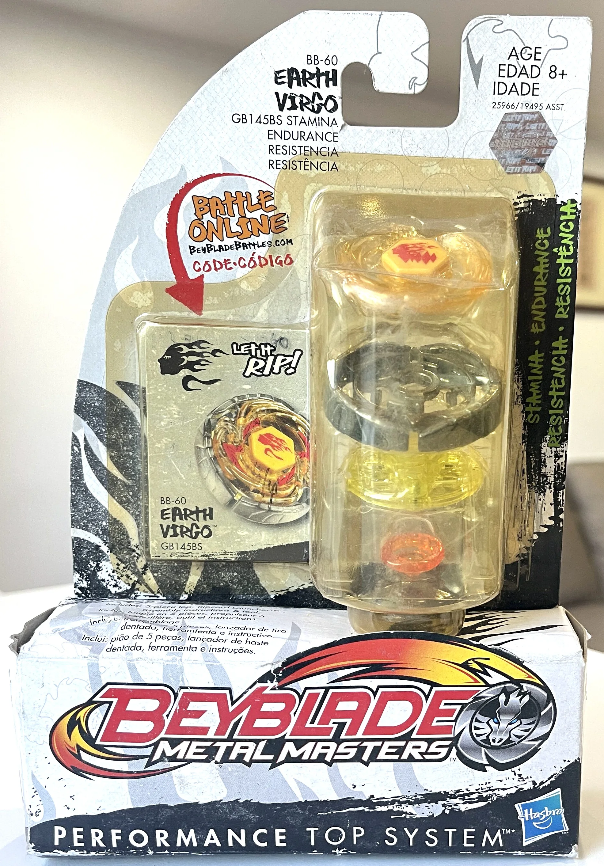 

BEYBLADE BB-60 EARTH VIRGO GB145BS