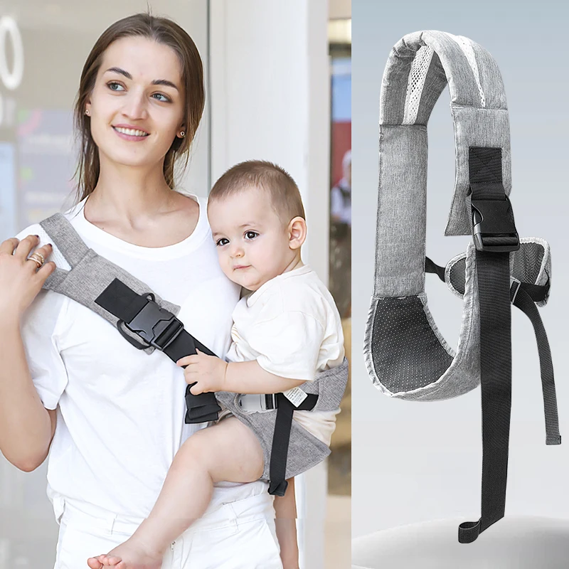 Multifunctional Outdoor Comfortable Infant Hip Seat Mesh Soft Fabric Easy Carrying Baby Newborn Belt Carrier Sling