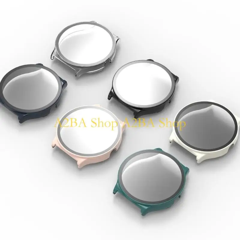 

A2BA Hard PC Case с закаленным стеклом для Solar Lite Watch Защитное корпус крышки
