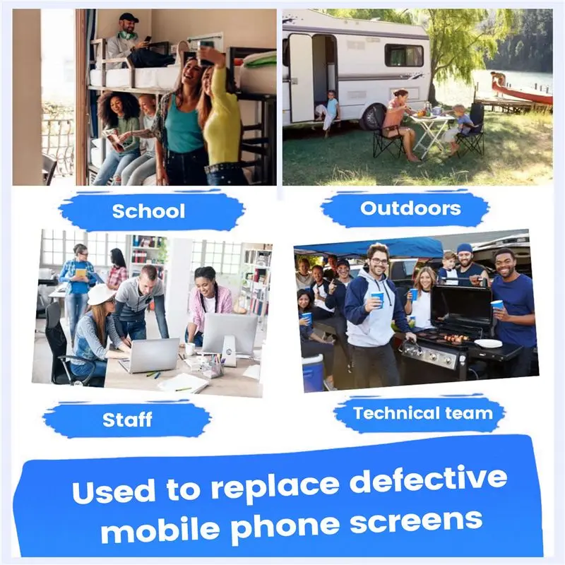 Hot-5 Pcs Phone Screen Replacement LCD Screen Display Assembly For OPPO A57 A77 A56S A17K A57S A77S Accessories