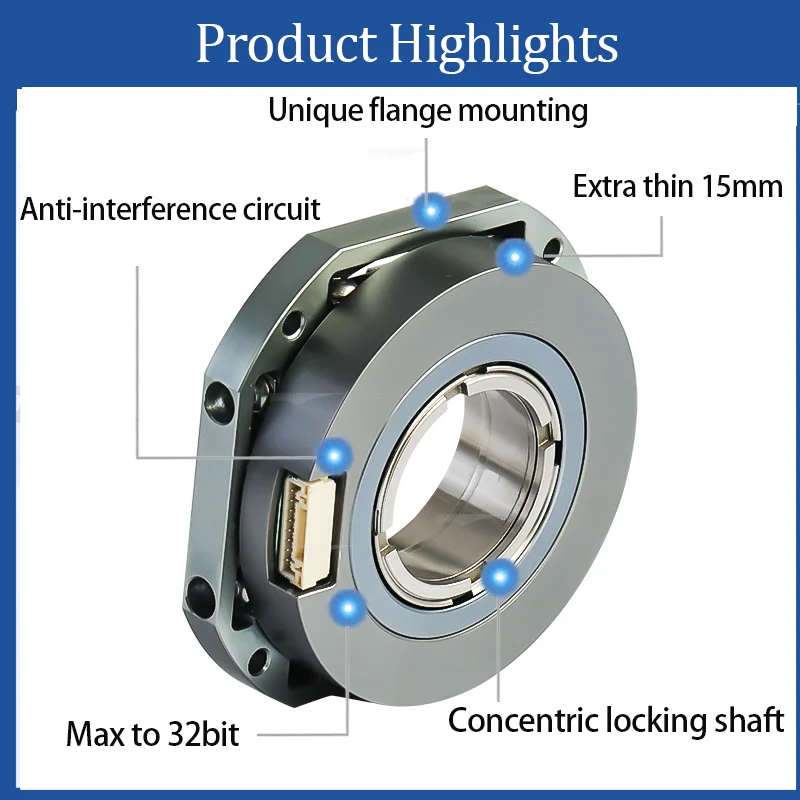 2025 Absolute Patallel Encoder Micr Encoder MPN55 Single-turn Multi-turn 23 Bits Absolute Encoder