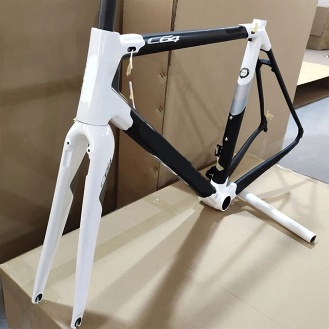 Black White C64 Carbon Frame Full Carbon Fiber Road Bike Frames Bicycle Frameset AliExpress 18