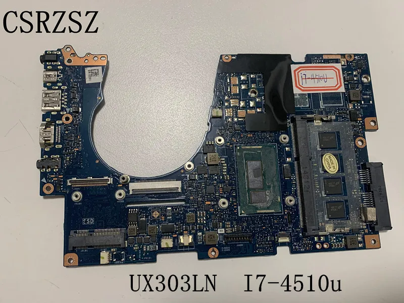 

For ASUS UX303LN Laptop Motherboard REV 2.1 Processor i7-4510u Test ok 100% original