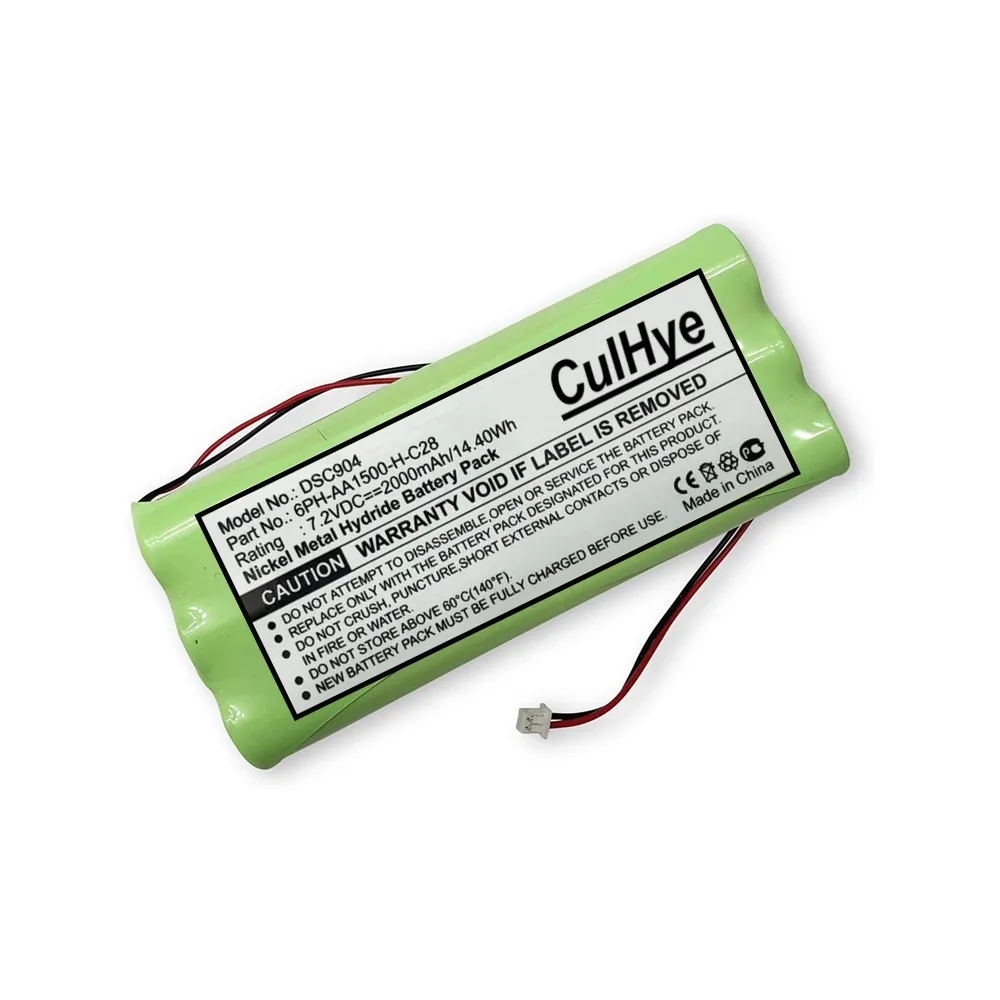 Batería de repuesto de 7,2 V Ni-Mh para alarma DSC 6PH-AA1500-H-C28, sistema de seguridad 9047 Powerseries, SCW9045, Sensor directo, 2000mAh
