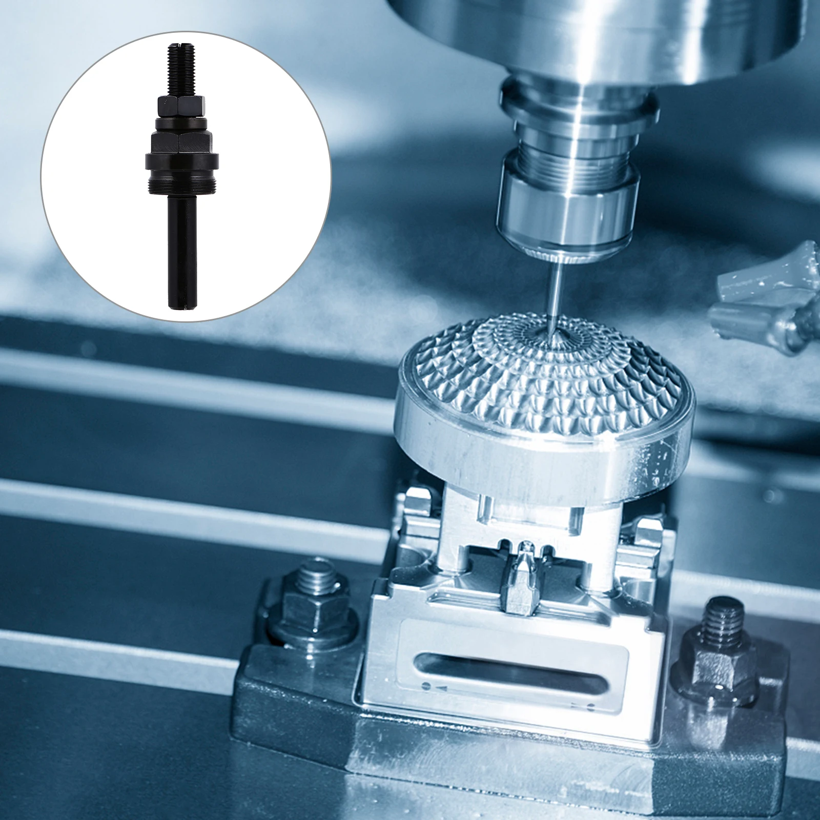 

New Cnc Lathe 5C Threaded Collet Stop Kit Durable Mill Cnc Accessories High Adjustable Milling Tool