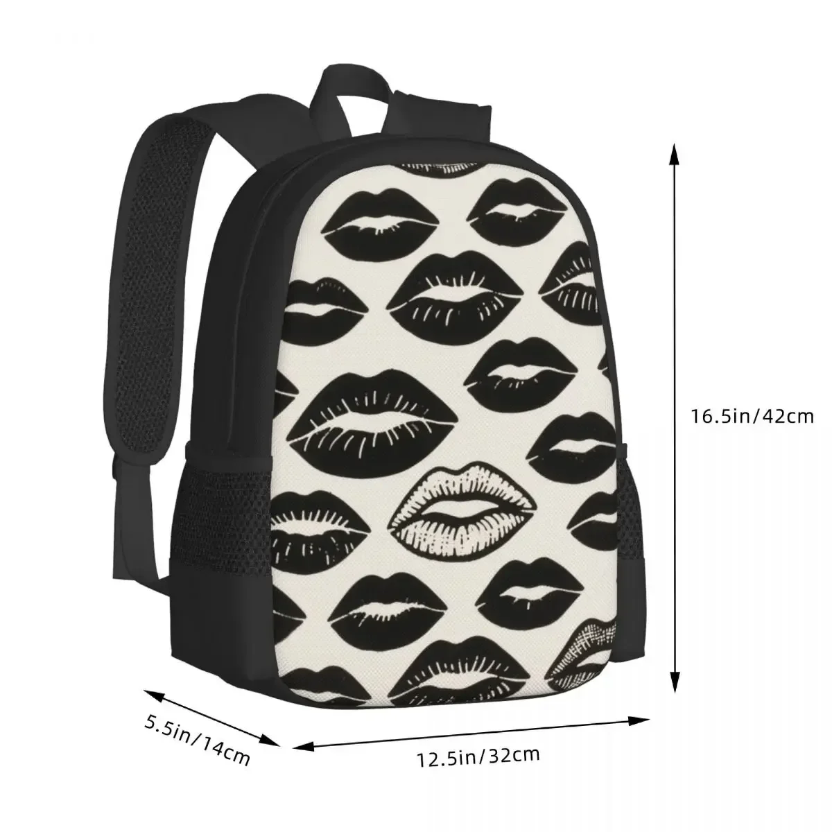 พิมพ์ลิปสติกสําหรับเด็กชายและเด็กหญิง เป้เด็ก แล็ปท็อป กระเป๋าสะพายไหล่