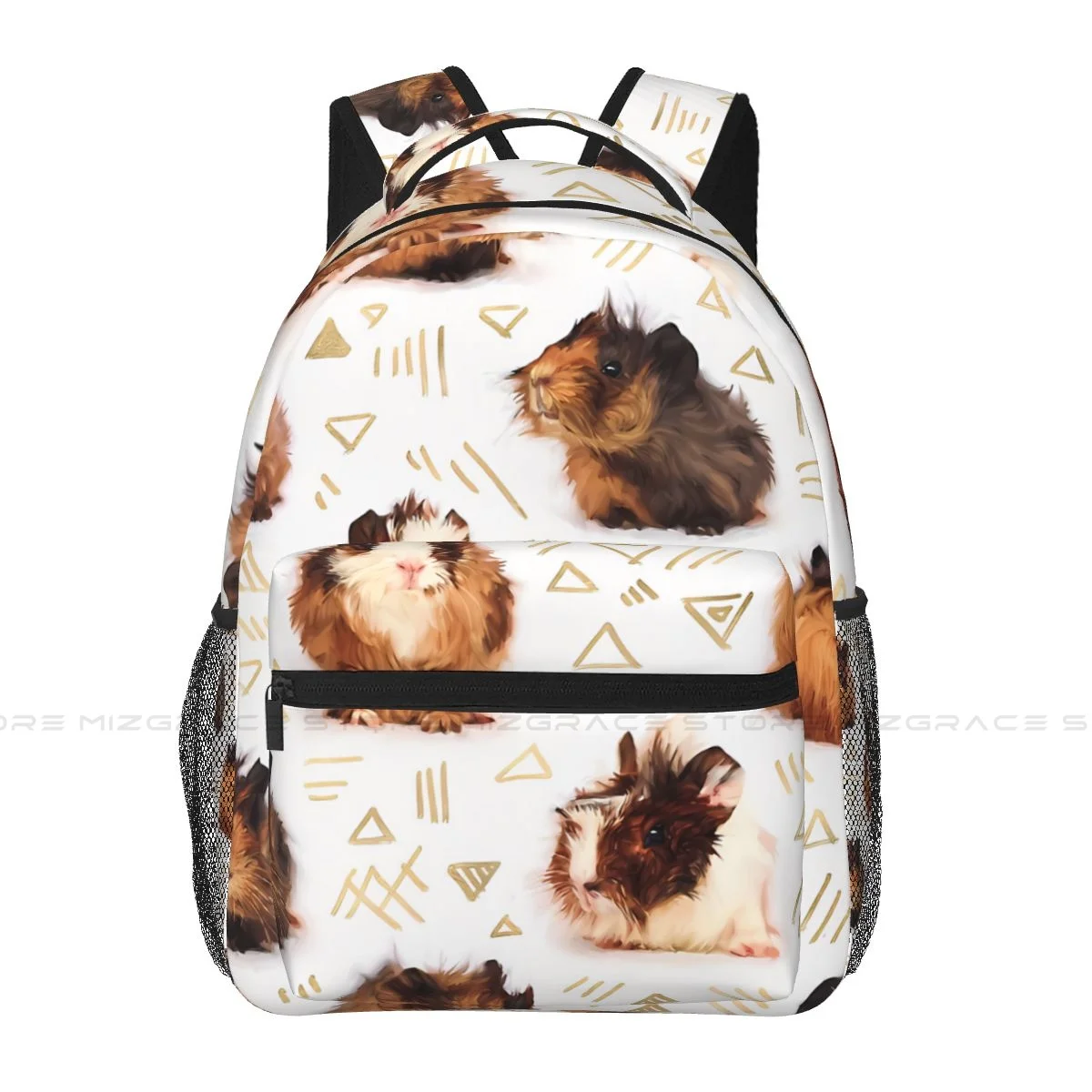 

The Essential Guinea Pig Students School Bags Capybara Guinea Pig Boy Girl Fashion Teens Books Backpack Soft Rucksack Unisex