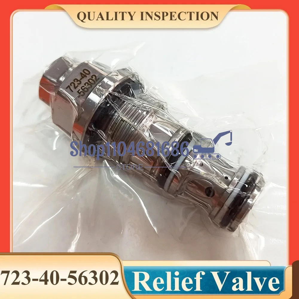 

723-40-56302 7234056302 High Quality Unloading Valve for PC120-6 PC200-6 Excavator Relief Valve