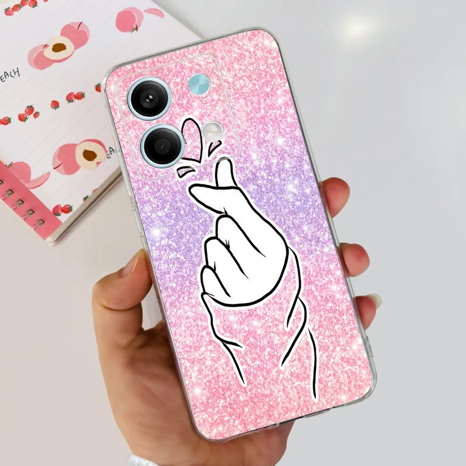 For Xiaomi Redmi Note 13 Pro 4G Case Fashion Leopard TPU Silicone Soft Fundas For Xiaomi Redmi Note 13 Coque on Note13 4G Bumper