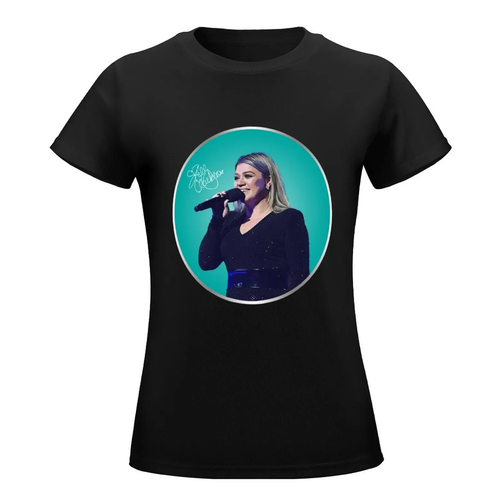 Signature Idol Gifts For Fans T-Shirt oversized Blouse t-shirts for Women graphic tees funny