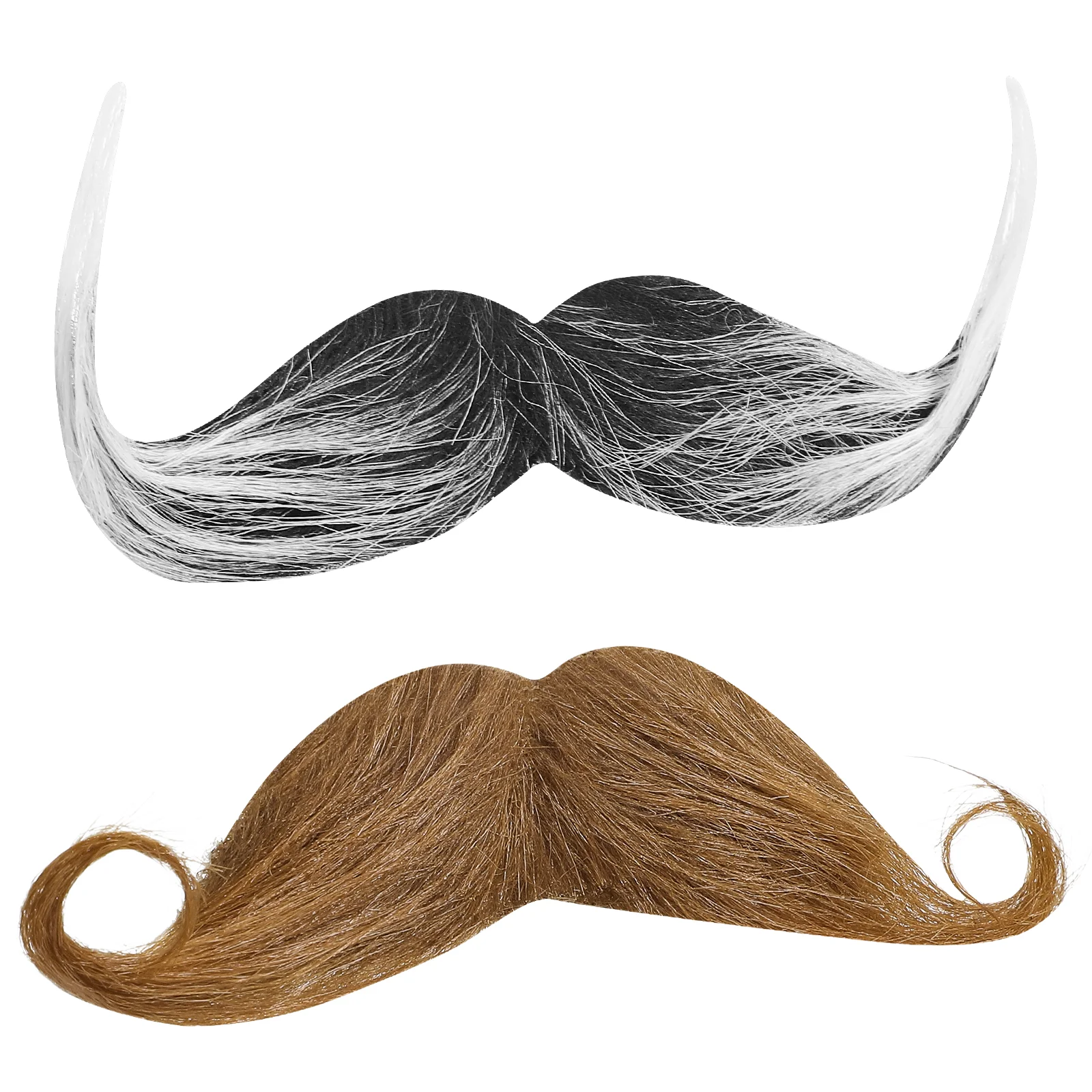 2 Pcs Halloween Beard Japanese Party Fake Moustache Mustache for Kids Costume Creative Man Performance Cosplay Men Dye Child