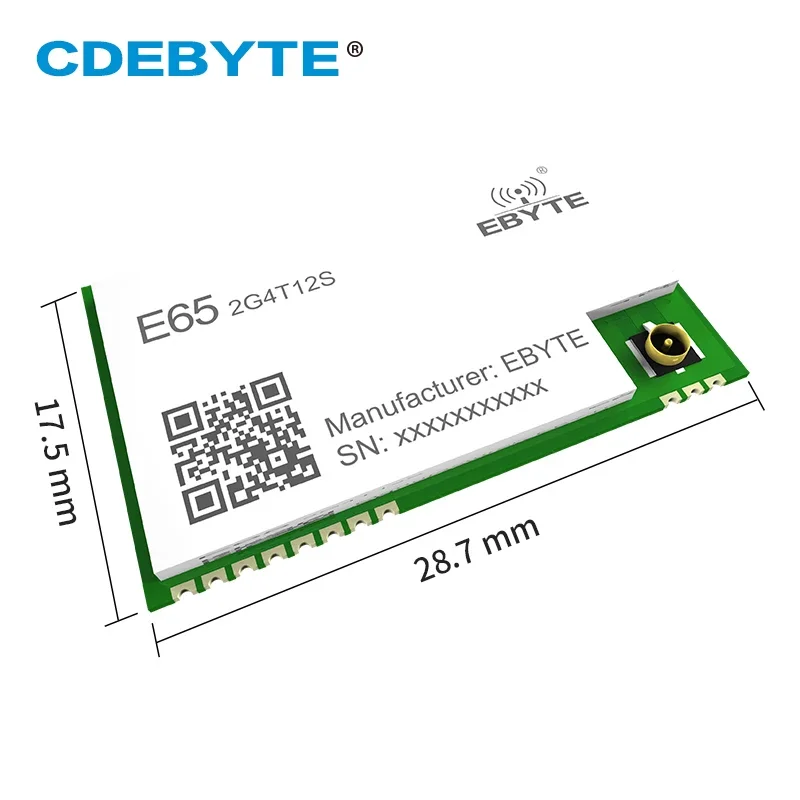 Wireless Serial Port Module Full Duplex 2.4GHz E65-2G4T12S UART IPEX Antenna High Speed Wireless Transmitter And Receiver