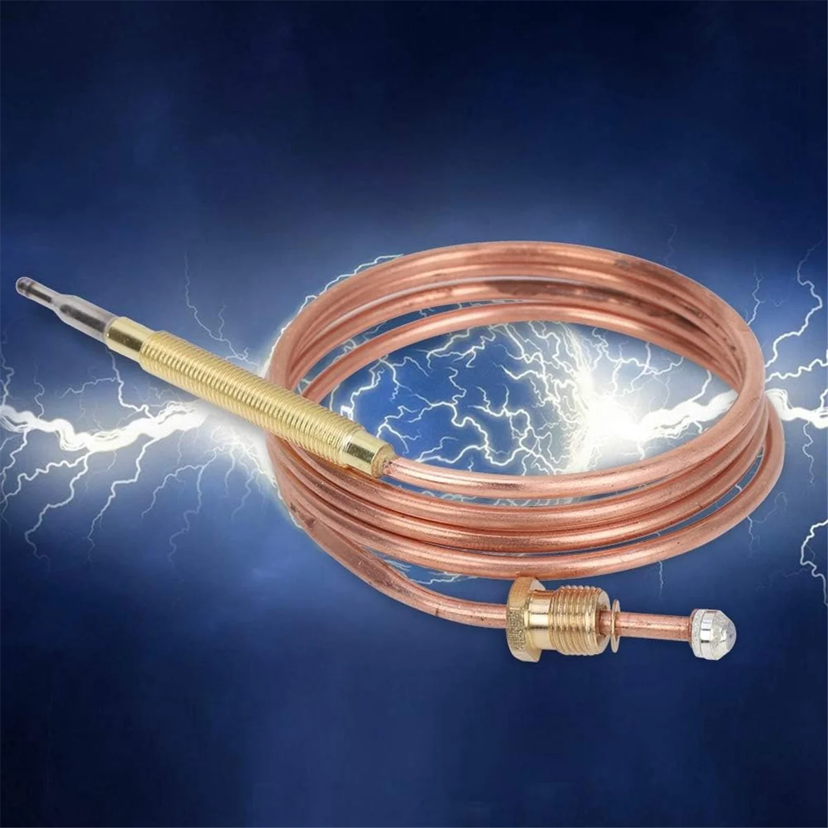 ABQR 90CM Thermocouple Sensor Universal Thermocouple Replacement Patio Heater for Gas Fireplace Furnace Fire Pit Water Heater