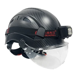 ABS Safety Helmet Construction Climbing Worker Protective Helmet Hard Hat Cap Industrial Security-Protection ANSI