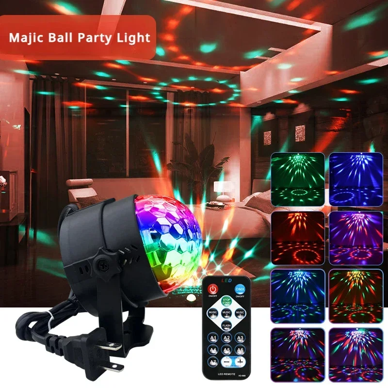 

Mini Party Lights Flash Stage Lighting for Xmas Decoration LED Night Lights blinding lights home entertainment Flashing light