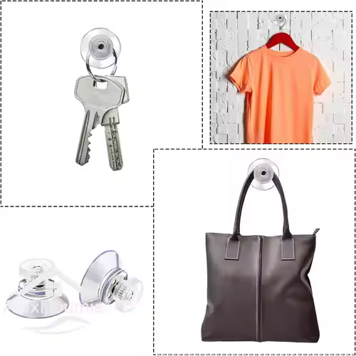 5/10Pcs Suction Cups with Screw 25/32/41/53mm Plastic Sucker Pad Holder PVC Sucker with Screw Nut for Bathroom Window Car Shade - Image 5