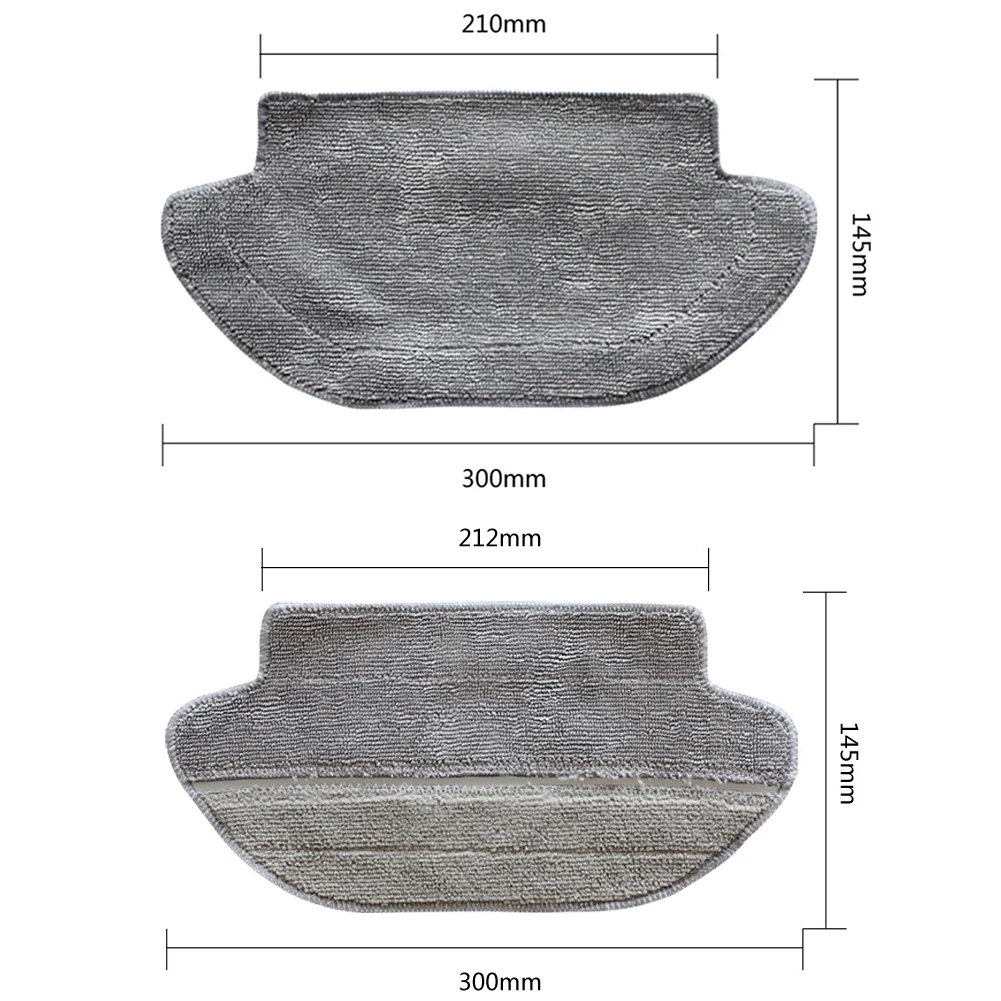 Wet-Dry Mopping Cloth Kit Clean Mop Cloth For Coredy SL200 Robot Vacuum Cleaner Mop Pad Vacuum Cleaner Accessories