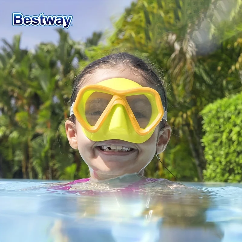 

Bestway 22048 3 Colors/1pc Pool Swimming Class Goggles, Glass Diving Goggles, Adult Swimming