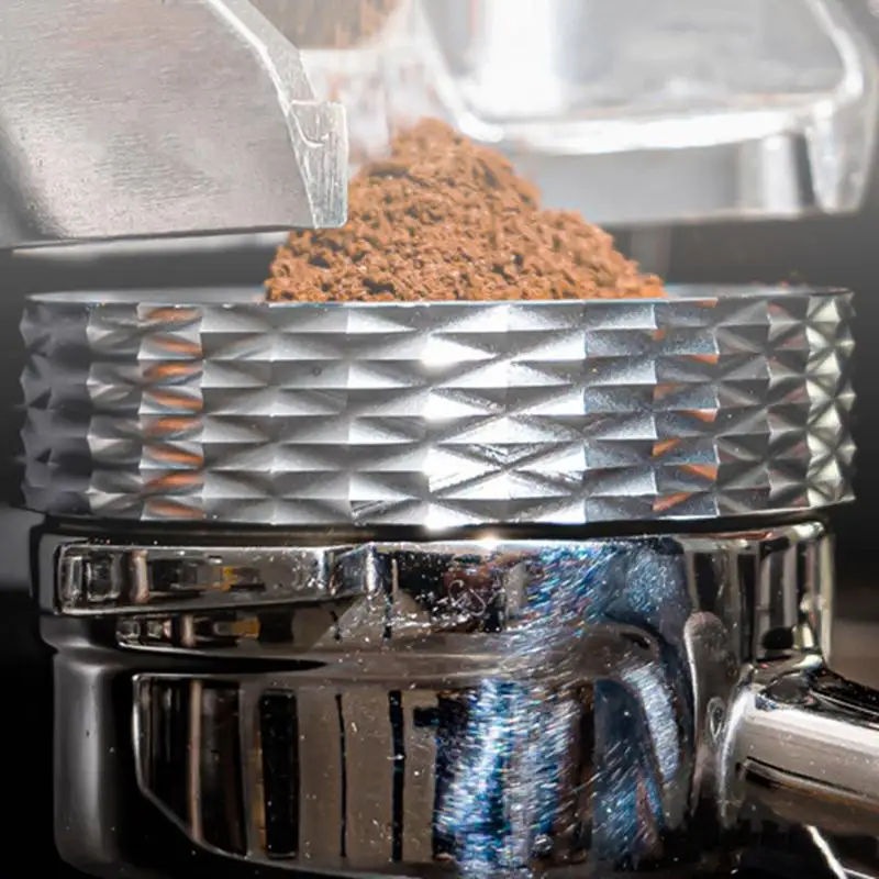 Cincin dosis Espresso magnetis, cincin aluminium Aloi, Aksesori mesin kopi multifungsi inovatif Espresso