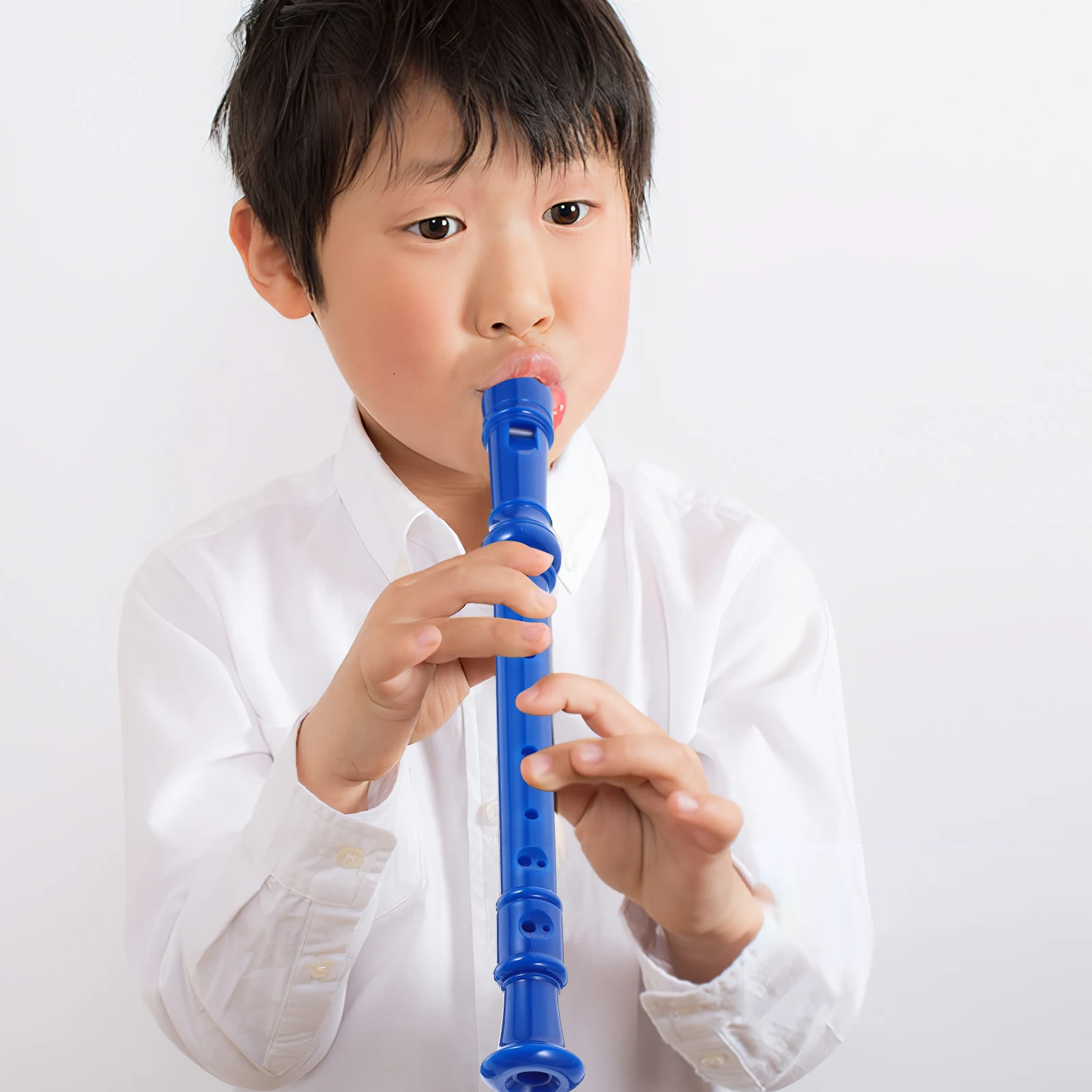 

8-Hole Soprano Recorder Musical Instrument Beginner Flute Durable Abs Safe Design Clear Tones Perfect Gift For