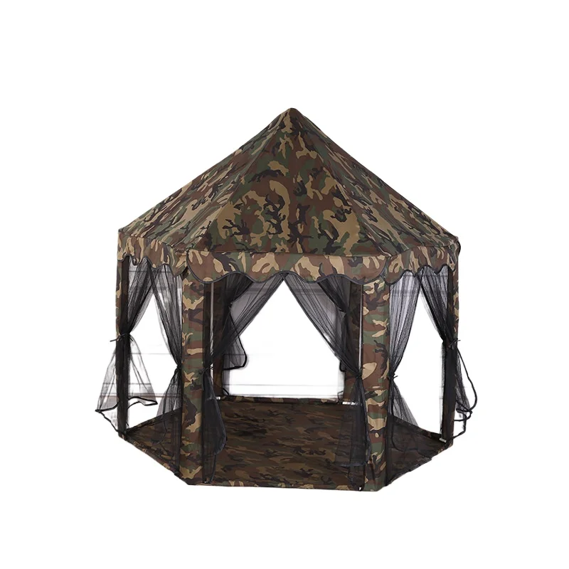 

Крытый игровой домик, шестиугольная палатка для ползания детского сада