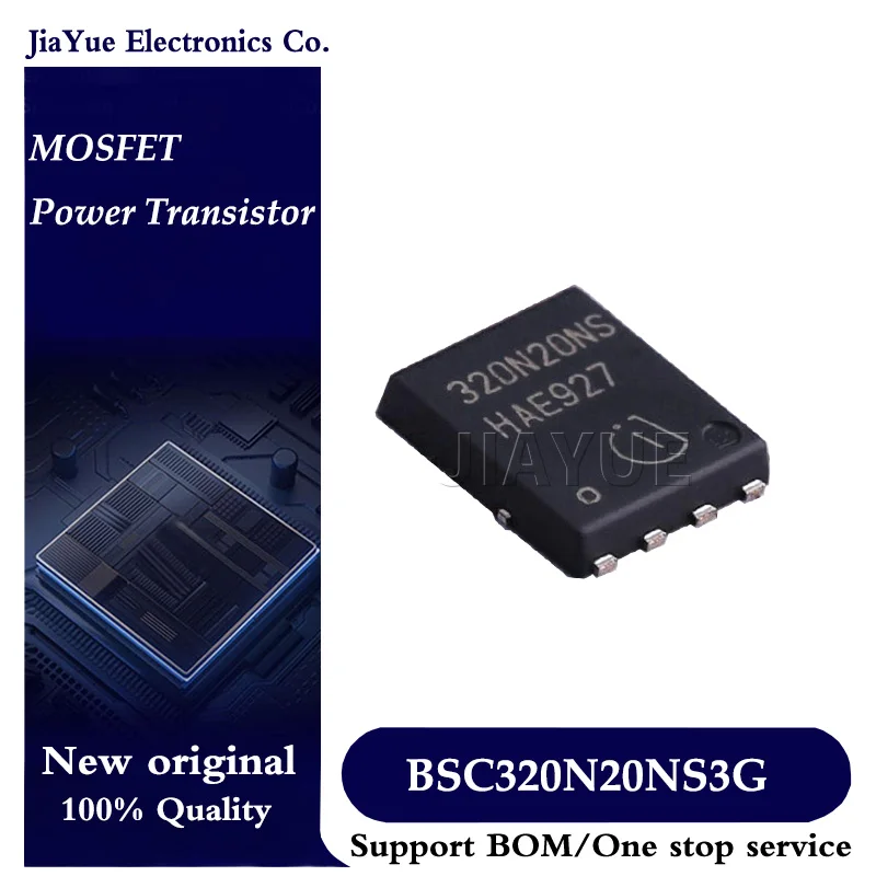 

5pcs/lot 100% New Original Chips BSC320N20NS3G TDSON-8-EP MOSFET Field effect tube Power Transistor