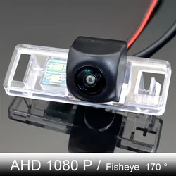 AHD 1080P FishEye Vehicle Rear View Backup Camera For Peugeot 106 207 208 301 307 308 406 407 408 508 607 807 HD Night Vision