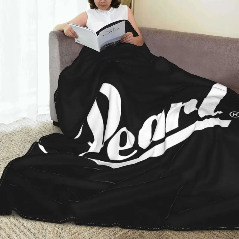 Pearl Drums Logo Blanket Fluffy Bedroom Microfiber Cover Blanket Decorative Sofa