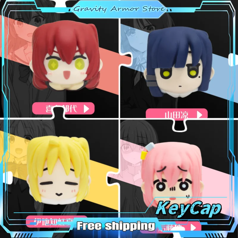 lobo-bocchi-a-rocha-tema-anime-animacao-keycap-cereja-r4-perfil-teclado-mecanico-escritorio-dos-desenhos-animados-jogos-presente-do-feriado-chave
