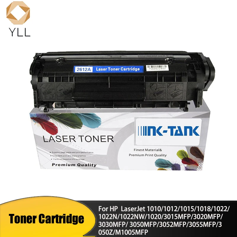 

With Chip Q2612A 2612A 2612 12A High Quality Cartouche Toner Cartridge Compatible for HP85A for HP Laser Printer