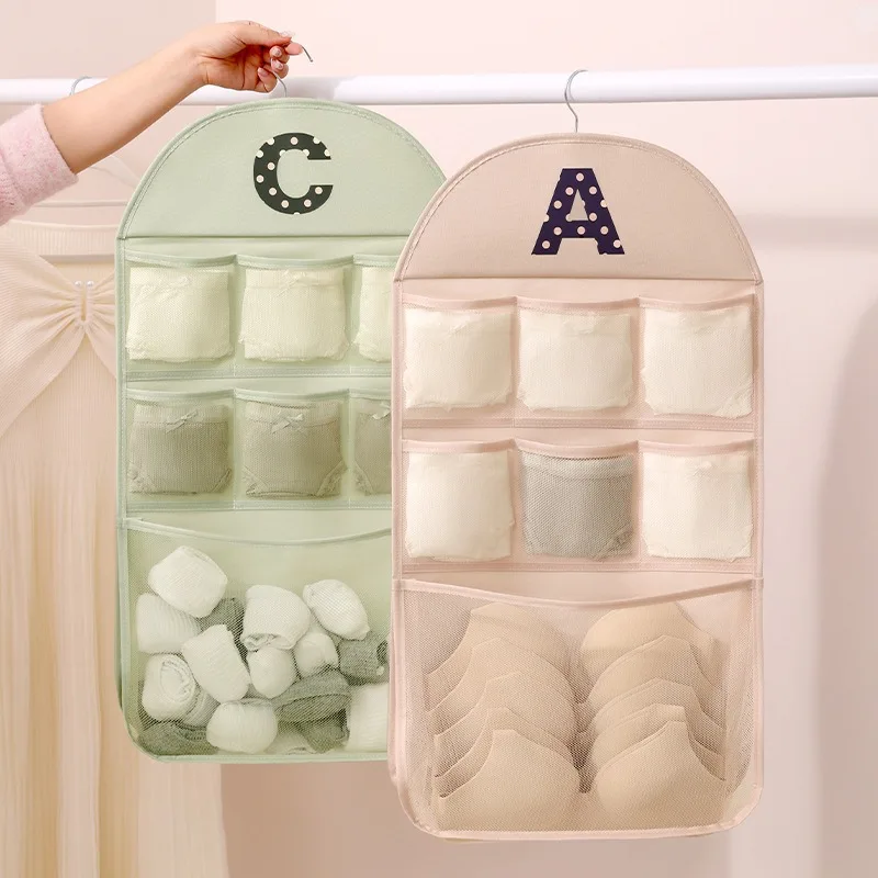 

Настенная сумка для хранения нижнего белья, домашняя перегородка для хранения студенческих носков, подвесная сумка для хранения мелочей