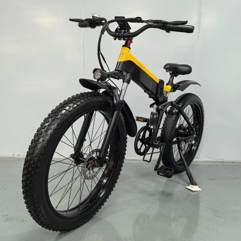 26 inch folding electric bicycle folding snow electric vehicle