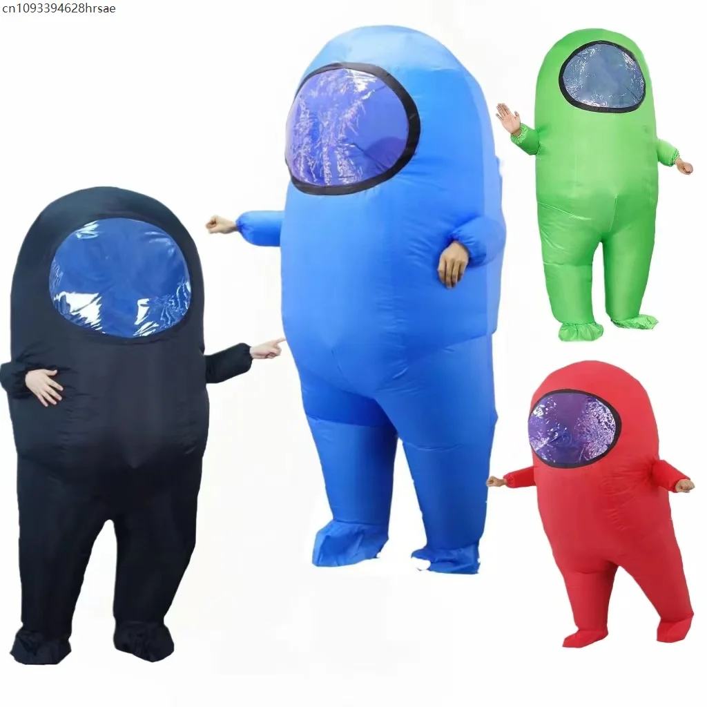 

Halloween Astronaut Inflatable Costumes Cosplay Props Werewolf Kill Inflatable Doll Costumes Small People Inflatable Children