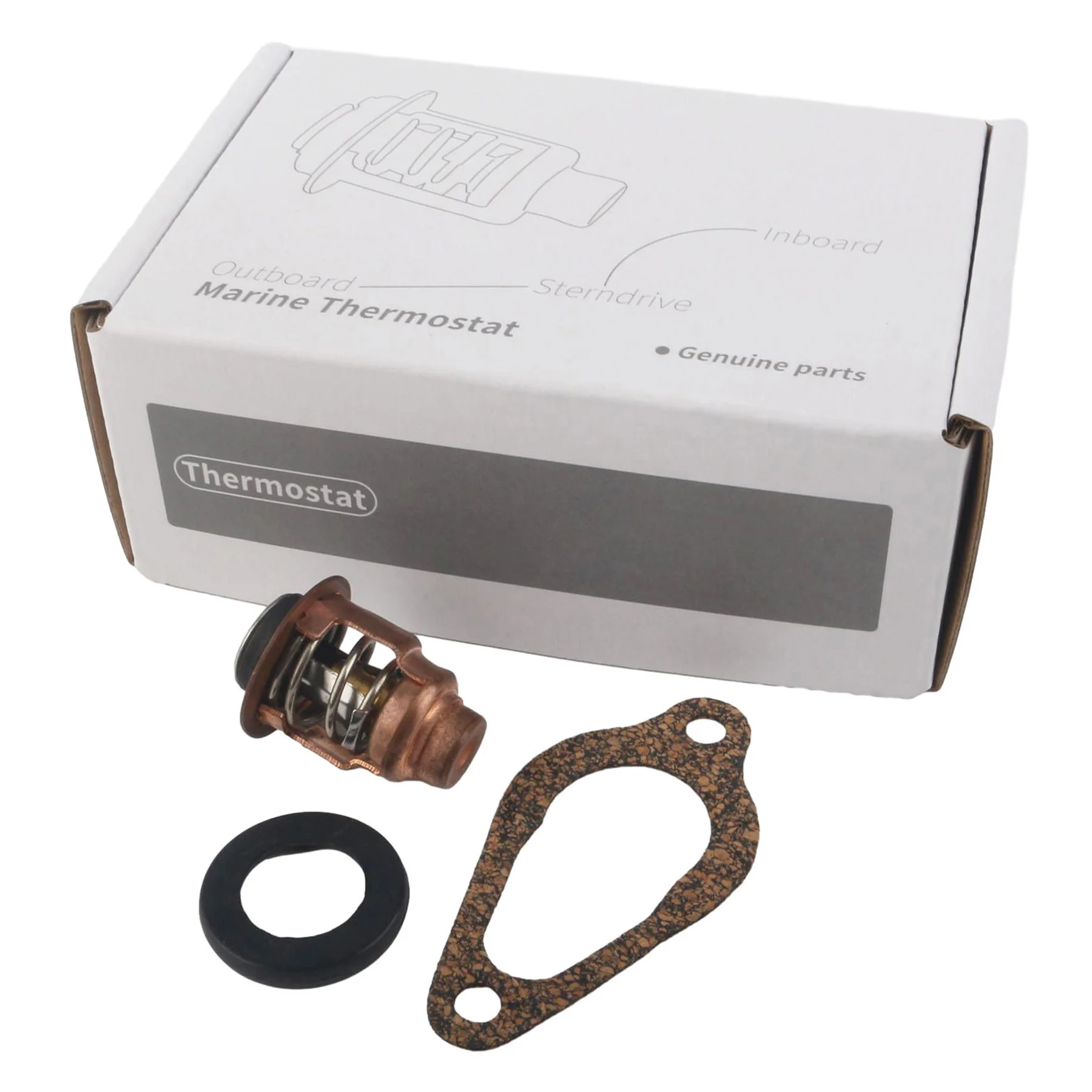 

Термостат и прокладка Soxa Marine 140oF 60oC для Mercury 8 9,9 15 20 25 30HP 4-тактный 3-цилиндровый 8M0119207 8M0139434 855676002 855676005