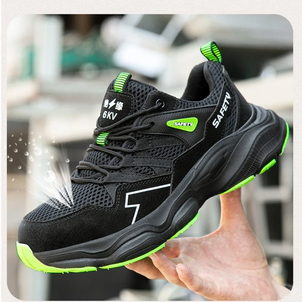 6kv-insulated-shoes-for-summer-ventilation-anti-smashing-anti-stabbing-labor-protection-shoes-lightweight-soft-sole-thick-sole