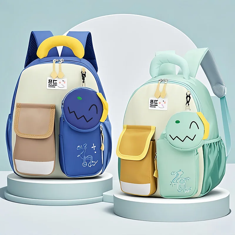 

Dinosaur Kindergarten School Bags For Kids Boys Girls 2025 New Baby 3-5-6 Years Old Ultra-Light Children Backpack Bags