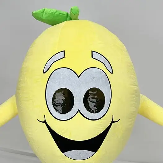 

Unisex Christmas Fruit Giant Inflatable Mascot Costume Walking Halloween Carnival Fancy Dress No Battery