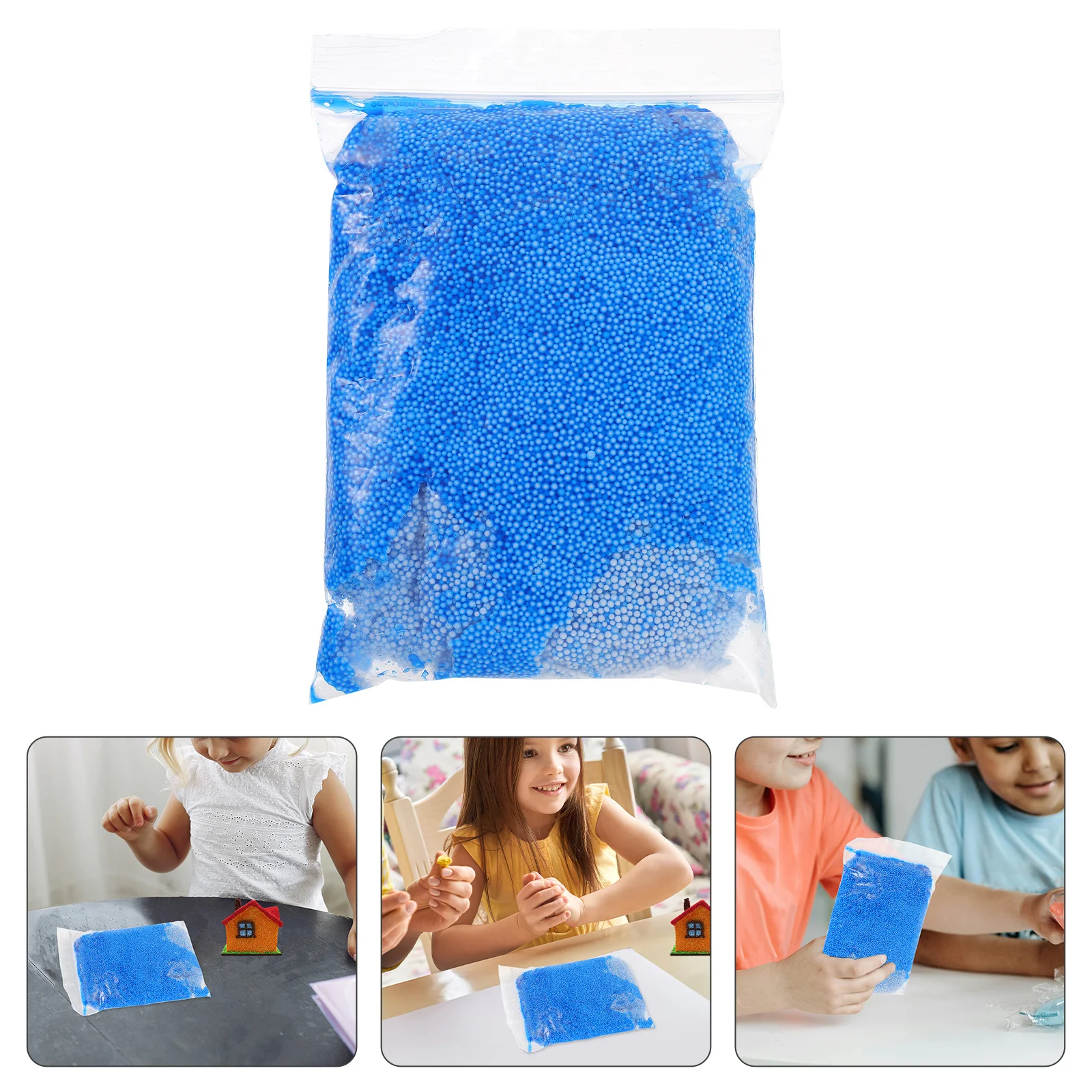 Snowflake Clay Light Pink Remoldable Beads Creative Art Craft Projects Gift for Kids Motor Skill Development Remoldable Beads