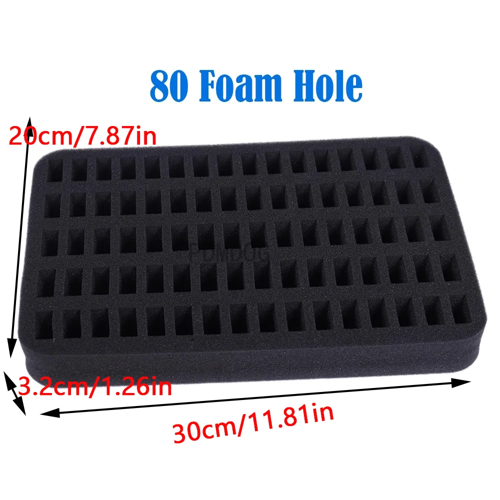 30/60/80 Slot Foam Hole Diamond Painting Cross Stitch Accessories Tool Container Storage 5D Embroidery Mosaic Gift For case