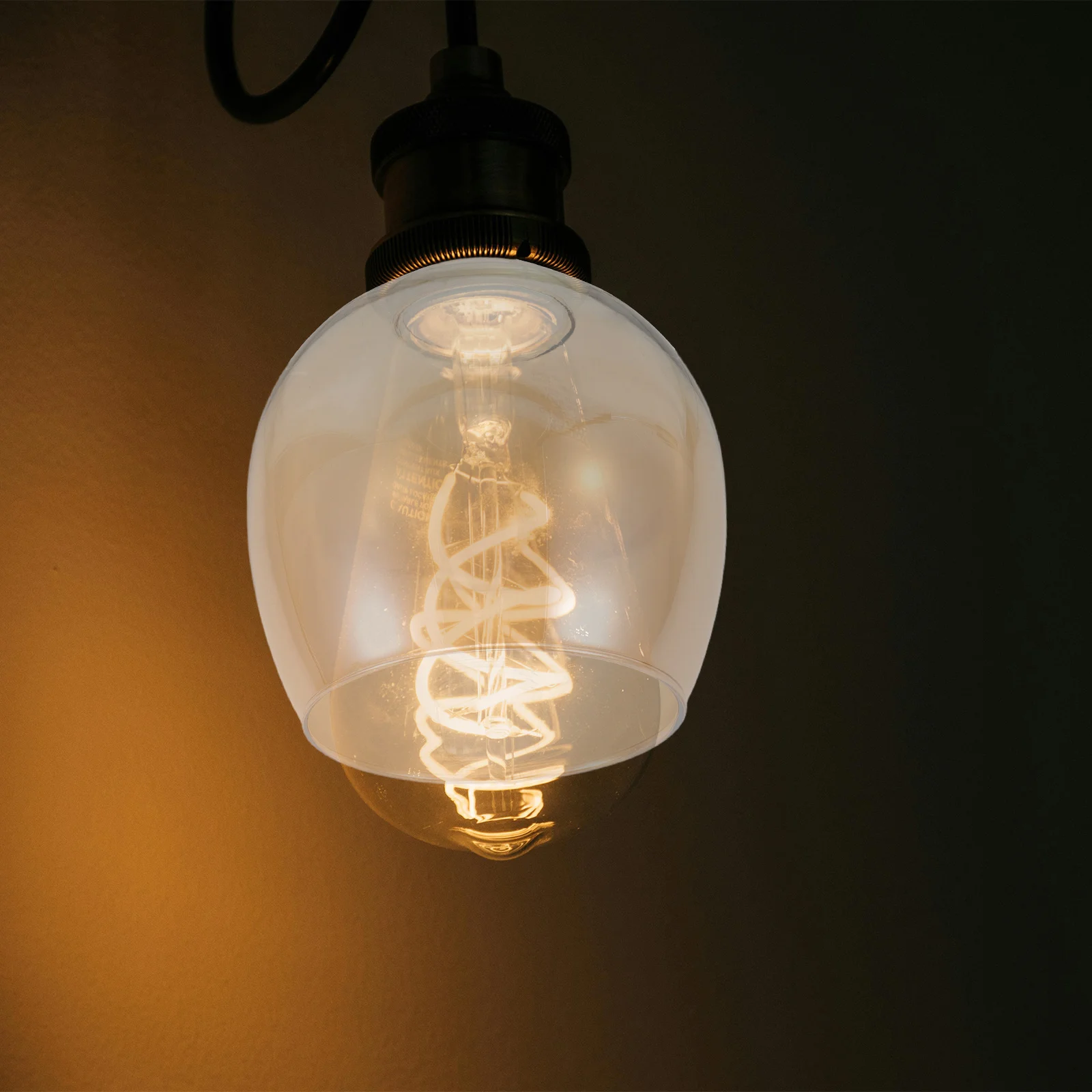 

High Borosilicate Amber Glass Lampshade Replacement for Wall Sconce Pendant Lights Handblown Glass Globe Cover Decorative