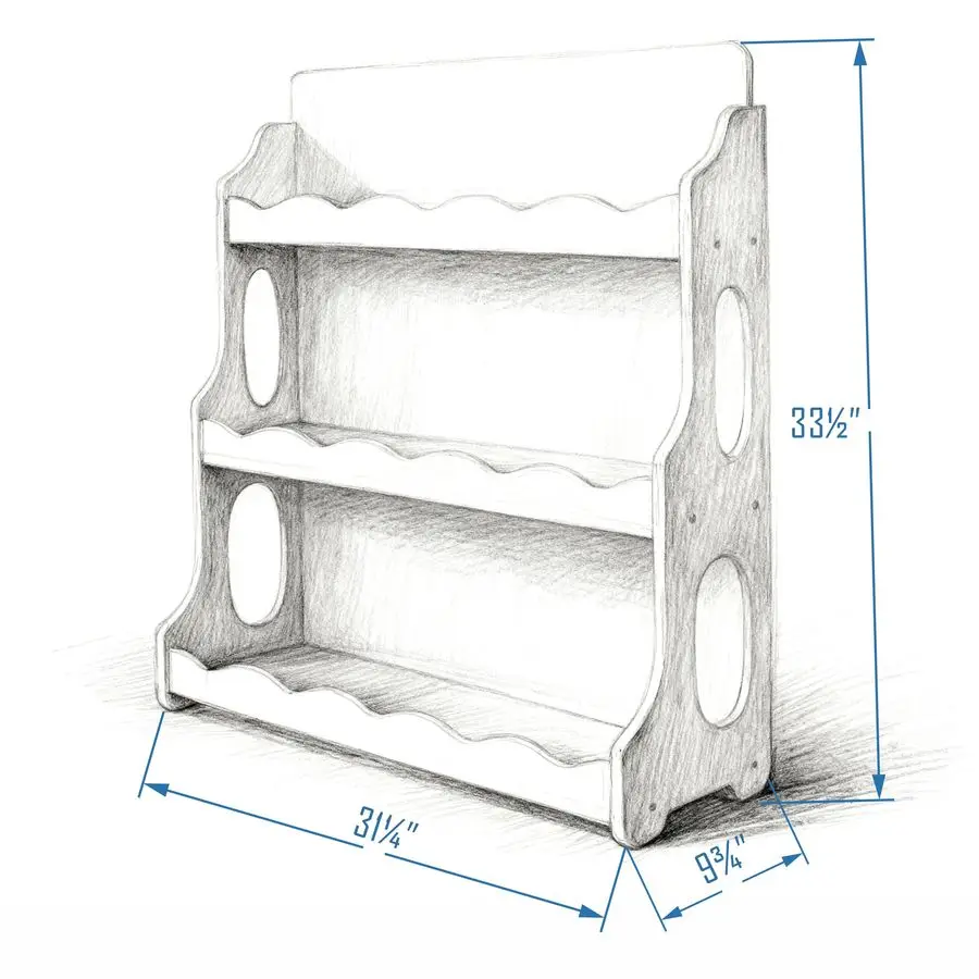 رف كتب خشبي من مونتيسوري، تصميم هولندي، 3 طبقات صدفي، هدية تساقط الثلج باللون الأبيض #2